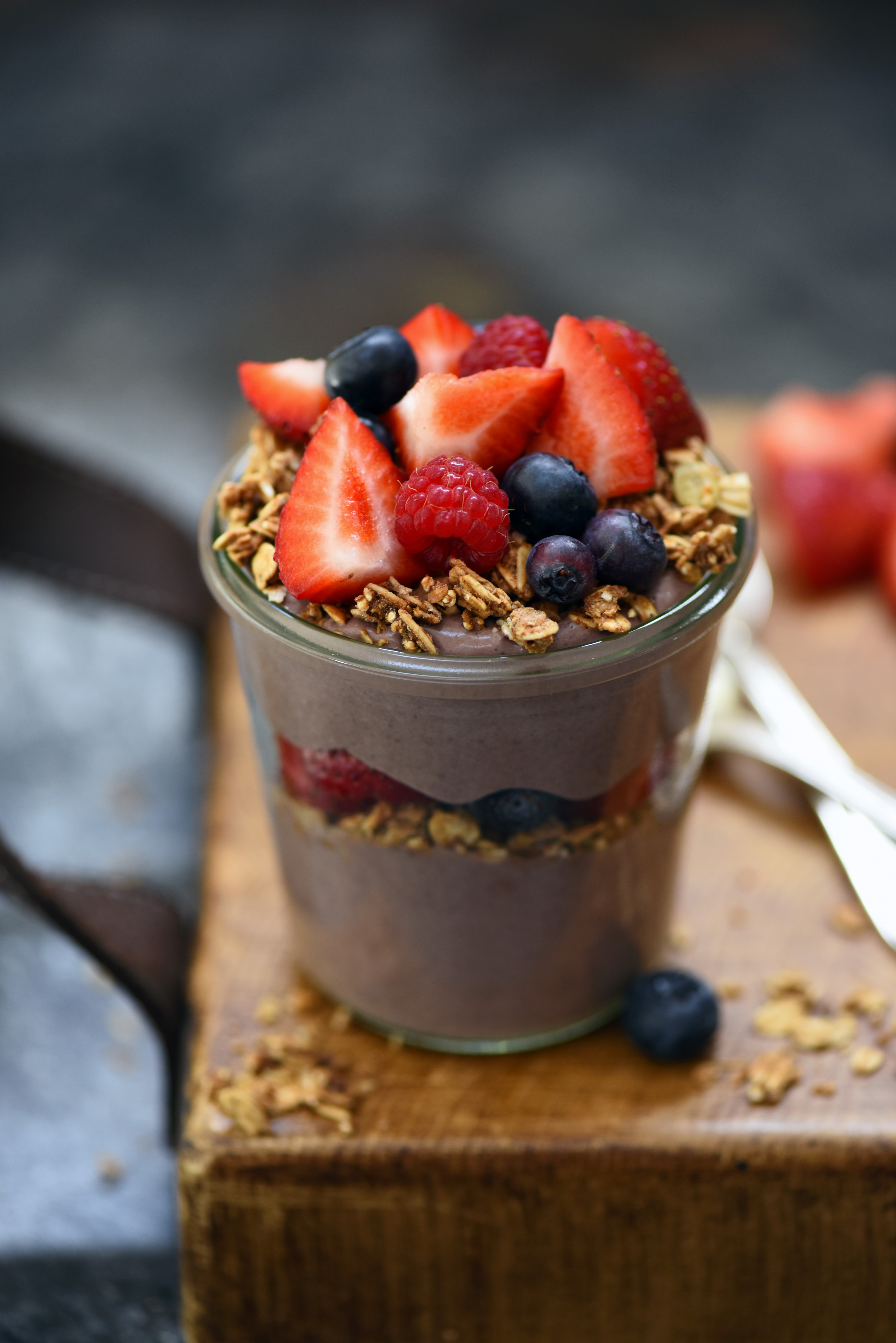 Chocolate Yogurt Parfait - 900mg Cocoa Flavanols