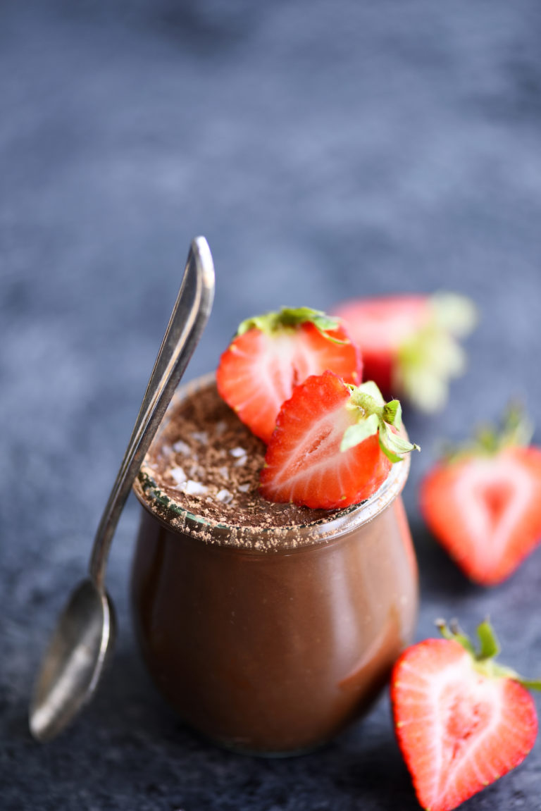 Single Serving Healthy Chocolate Mousse Cocoa Flavanol Recipe