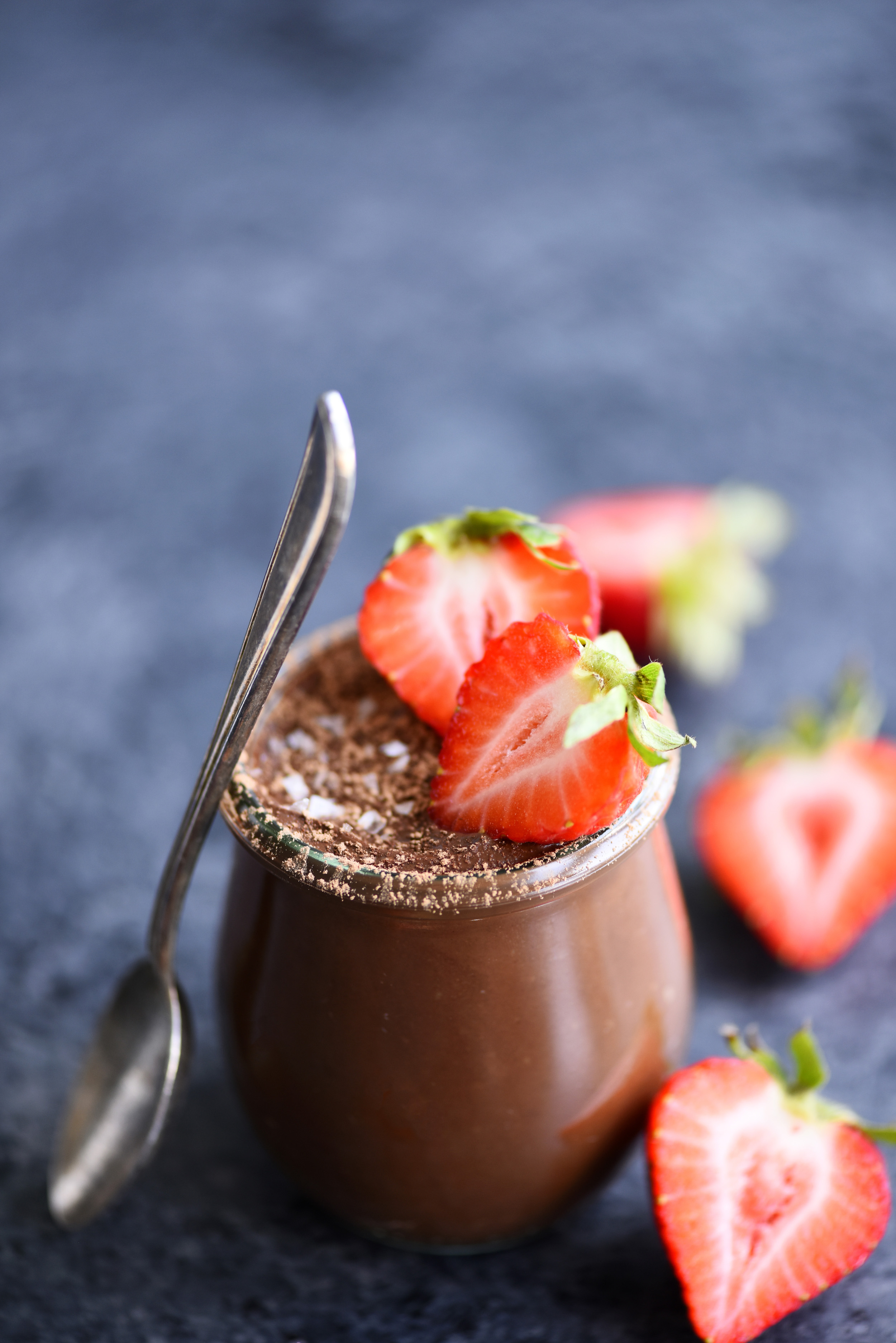 Single Serving Chocolate Chia Pudding with FlavaMix Unsweetened Drinking Chocolate, 900mg Cocoa Flavanols
